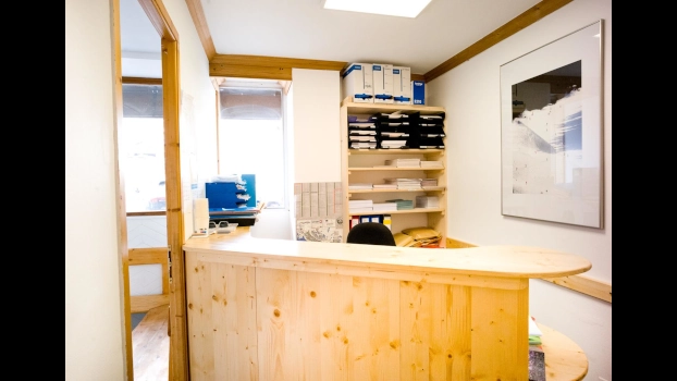 Accueil et espace patients du Centre Médical des Tovets